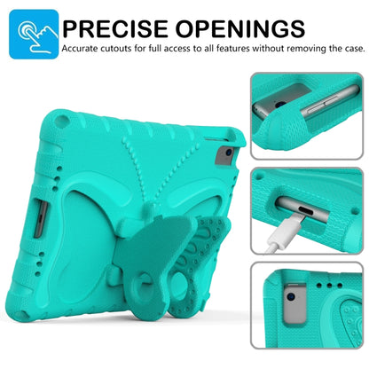 For iPad Air 1/2 / 9.7 2018/2017 Butterfly Bracket EVA Shockproof Tablet Case(Mint Green) - iPad 9.7 (2018) & (2017) Cases by buy2fix | Online Shopping UK | buy2fix