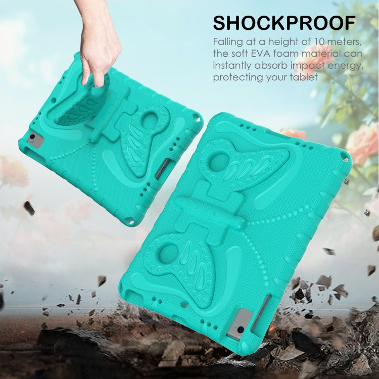 For iPad Air 1/2 / 9.7 2018/2017 Butterfly Bracket EVA Shockproof Tablet Case(Mint Green) - iPad 9.7 (2018) & (2017) Cases by buy2fix | Online Shopping UK | buy2fix