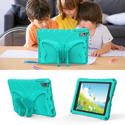 For iPad Air 1/2 / 9.7 2018/2017 Butterfly Bracket EVA Shockproof Tablet Case(Mint Green) - iPad 9.7 (2018) & (2017) Cases by buy2fix | Online Shopping UK | buy2fix
