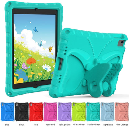 For iPad Air 1/2 / 9.7 2018/2017 Butterfly Bracket EVA Shockproof Tablet Case(Mint Green) - iPad 9.7 (2018) & (2017) Cases by buy2fix | Online Shopping UK | buy2fix