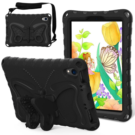For iPad mini 6 / mini 2024 Butterfly Bracket EVA Shockproof Tablet Case(Black) - iPad mini 6 Cases by buy2fix | Online Shopping UK | buy2fix