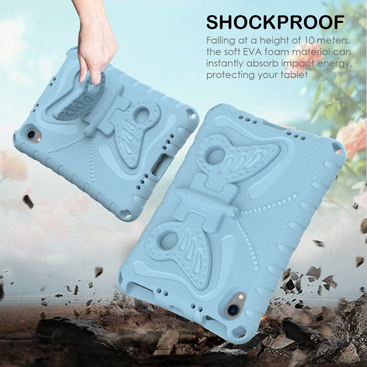 For iPad mini 6 / mini 2024 Butterfly Bracket EVA Shockproof Tablet Case(Light Blue) - iPad mini 6 Cases by buy2fix | Online Shopping UK | buy2fix