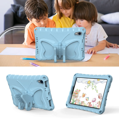 For iPad mini 6 / mini 2024 Butterfly Bracket EVA Shockproof Tablet Case(Light Blue) - iPad mini 6 Cases by buy2fix | Online Shopping UK | buy2fix