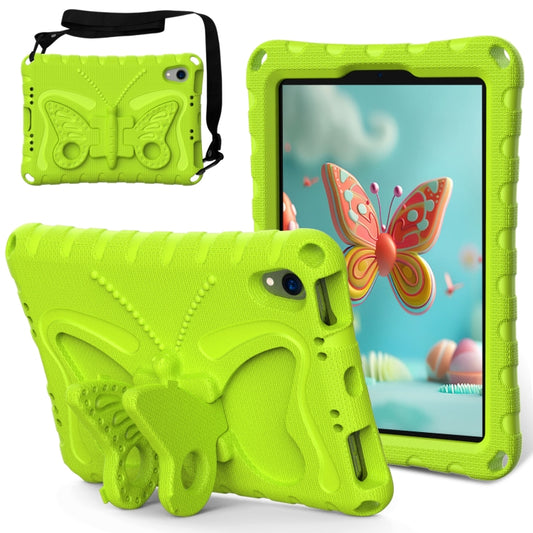 For iPad mini 6 / mini 2024 Butterfly Bracket EVA Shockproof Tablet Case(Grass Green) - iPad mini 6 Cases by buy2fix | Online Shopping UK | buy2fix