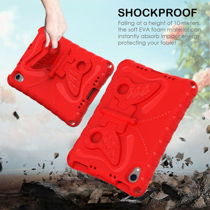 For iPad mini 6 / mini 2024 Butterfly Bracket EVA Shockproof Tablet Case(Red) - iPad mini 6 Cases by buy2fix | Online Shopping UK | buy2fix