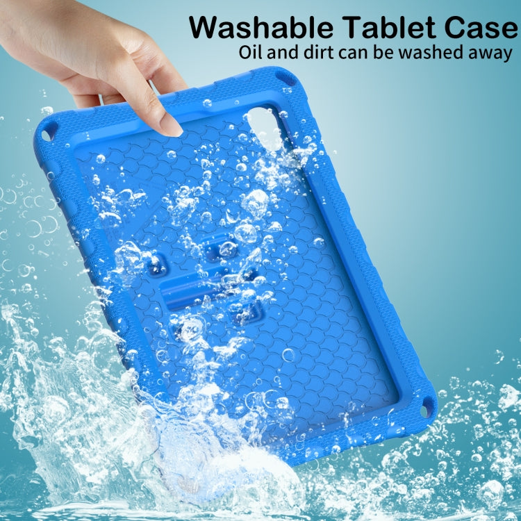 For iPad mini 6 / mini 2024 Butterfly Bracket EVA Shockproof Tablet Case(Blue) - iPad mini 6 Cases by buy2fix | Online Shopping UK | buy2fix