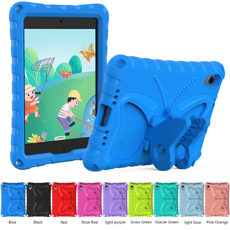 For iPad mini 6 / mini 2024 Butterfly Bracket EVA Shockproof Tablet Case(Blue) - iPad mini 6 Cases by buy2fix | Online Shopping UK | buy2fix