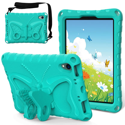 For iPad mini 6 / mini 2024 Butterfly Bracket EVA Shockproof Tablet Case(Mint Green) - iPad mini 6 Cases by buy2fix | Online Shopping UK | buy2fix