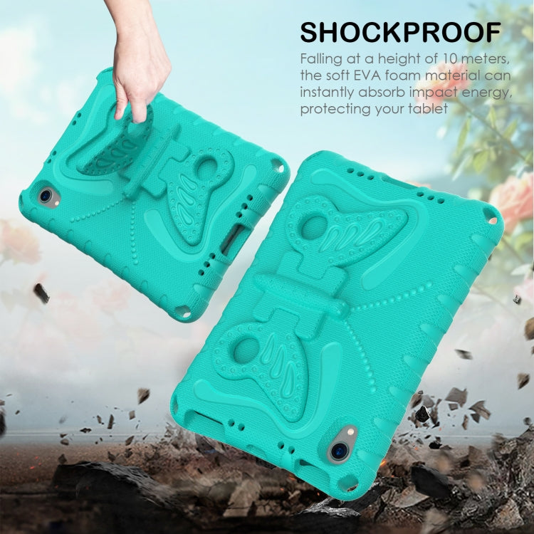 For iPad mini 6 / mini 2024 Butterfly Bracket EVA Shockproof Tablet Case(Mint Green) - iPad mini 6 Cases by buy2fix | Online Shopping UK | buy2fix