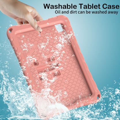 For iPad mini 1/2/3/4/5 Butterfly Bracket EVA Shockproof Tablet Case(Pink Orange) - iPad mini (2019) / mini 5 Cases by buy2fix | Online Shopping UK | buy2fix