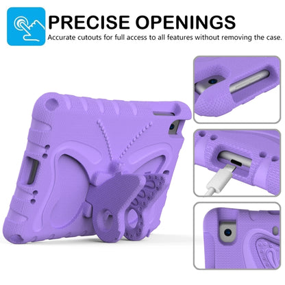For iPad mini 1/2/3/4/5 Butterfly Bracket EVA Shockproof Tablet Case(Light Purple) - iPad mini (2019) / mini 5 Cases by buy2fix | Online Shopping UK | buy2fix