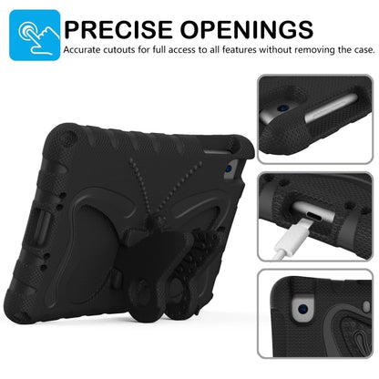 For iPad mini 1/2/3/4/5 Butterfly Bracket EVA Shockproof Tablet Case(Black) - iPad mini (2019) / mini 5 Cases by buy2fix | Online Shopping UK | buy2fix