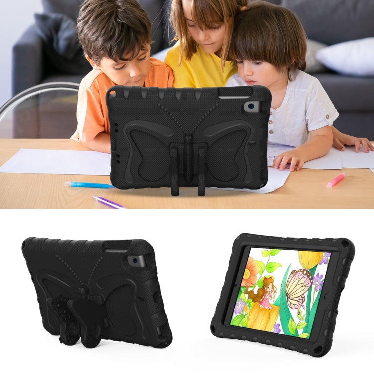 For iPad mini 1/2/3/4/5 Butterfly Bracket EVA Shockproof Tablet Case(Black) - iPad mini (2019) / mini 5 Cases by buy2fix | Online Shopping UK | buy2fix