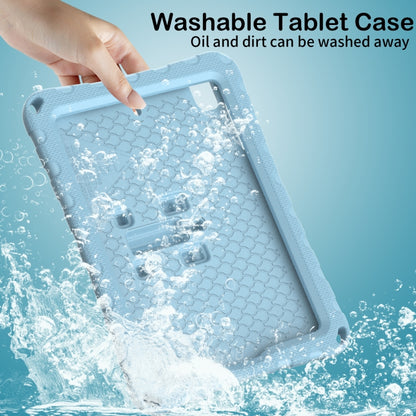 For iPad mini 1/2/3/4/5 Butterfly Bracket EVA Shockproof Tablet Case(Light Blue) - iPad mini (2019) / mini 5 Cases by buy2fix | Online Shopping UK | buy2fix