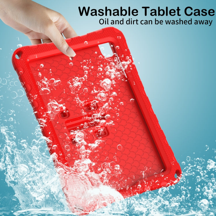 For iPad mini 1/2/3/4/5 Butterfly Bracket EVA Shockproof Tablet Case(Red) - iPad mini (2019) / mini 5 Cases by buy2fix | Online Shopping UK | buy2fix