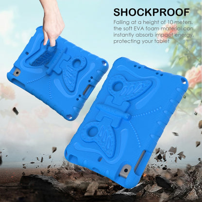 For iPad mini 1/2/3/4/5 Butterfly Bracket EVA Shockproof Tablet Case(Blue) - iPad mini (2019) / mini 5 Cases by buy2fix | Online Shopping UK | buy2fix