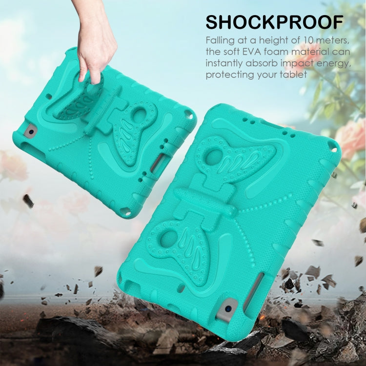 For iPad mini 1/2/3/4/5 Butterfly Bracket EVA Shockproof Tablet Case(Mint Green) - iPad mini (2019) / mini 5 Cases by buy2fix | Online Shopping UK | buy2fix