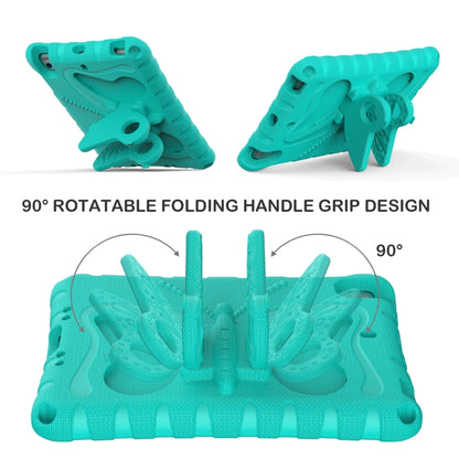 For iPad mini 1/2/3/4/5 Butterfly Bracket EVA Shockproof Tablet Case(Mint Green) - iPad mini (2019) / mini 5 Cases by buy2fix | Online Shopping UK | buy2fix