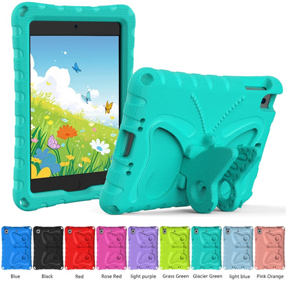For iPad mini 1/2/3/4/5 Butterfly Bracket EVA Shockproof Tablet Case(Mint Green) - iPad mini (2019) / mini 5 Cases by buy2fix | Online Shopping UK | buy2fix