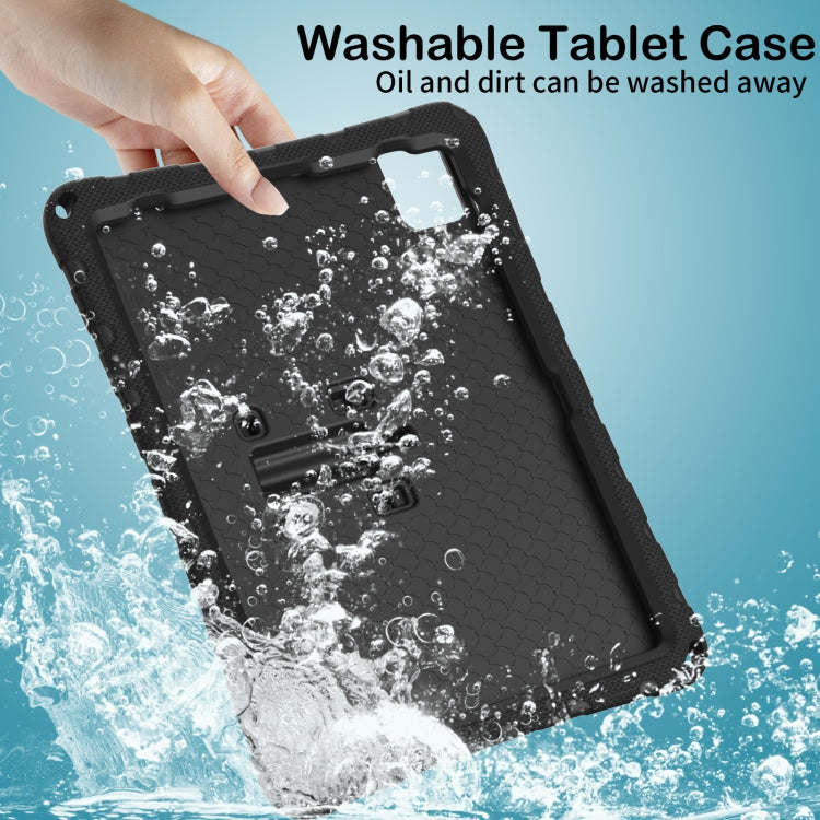 For iPad Air 11 2025 / 2024 Butterfly Bracket EVA Shockproof Tablet Case(Black) by buy2fix