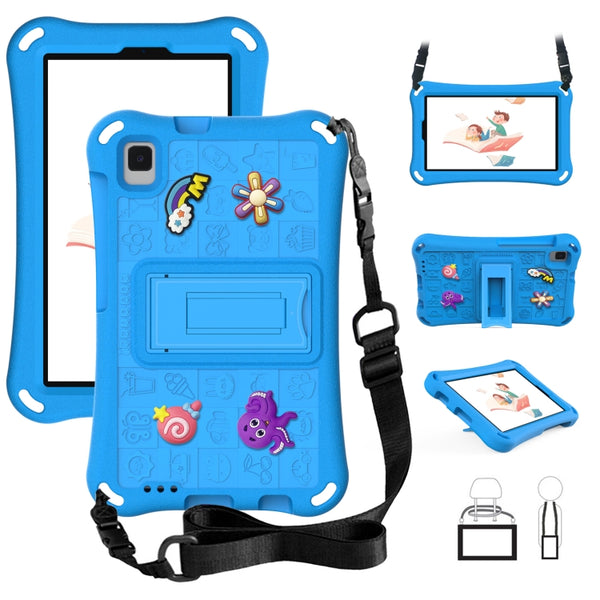 For Samsung Galaxy Tab A9 8.7 2023 X115 Hi Baby EVA Full Body Tablet Case with Strap(Sky Blue) - Galaxy Tab A9 by buy2fix | Online Shopping UK | buy2fix