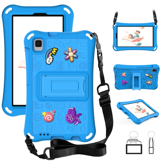 For Samsung Galaxy Tab A7 Lite 8.7 T220 Hi Baby EVA Full Body Tablet Case with Strap(Sky Blue) - Tab A7 Lite T220 / T225 by buy2fix | Online Shopping UK | buy2fix