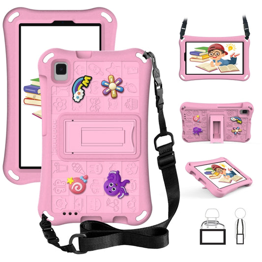 For Samsung Galaxy Tab A 8.0 2019 T290 Hi Baby EVA Full Body Tablet Case with Strap(Pink) - Other Galaxy Tab PC by buy2fix | Online Shopping UK | buy2fix