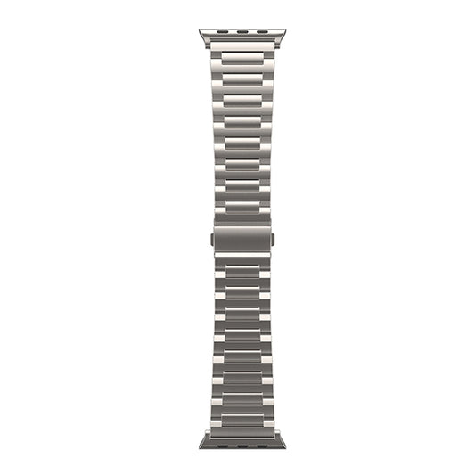 For Apple Watch Ultra 2 49mm I-Shaped Titanium Watch Band(Titanium) by buy2fix