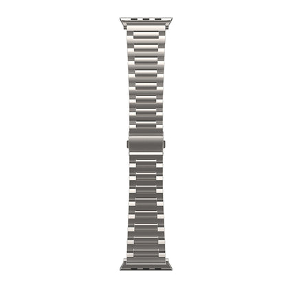 For Apple Watch Series 9 45mm I-Shaped Titanium Watch Band(Titanium) - Watch Bands by buy2fix | Online Shopping UK | buy2fix