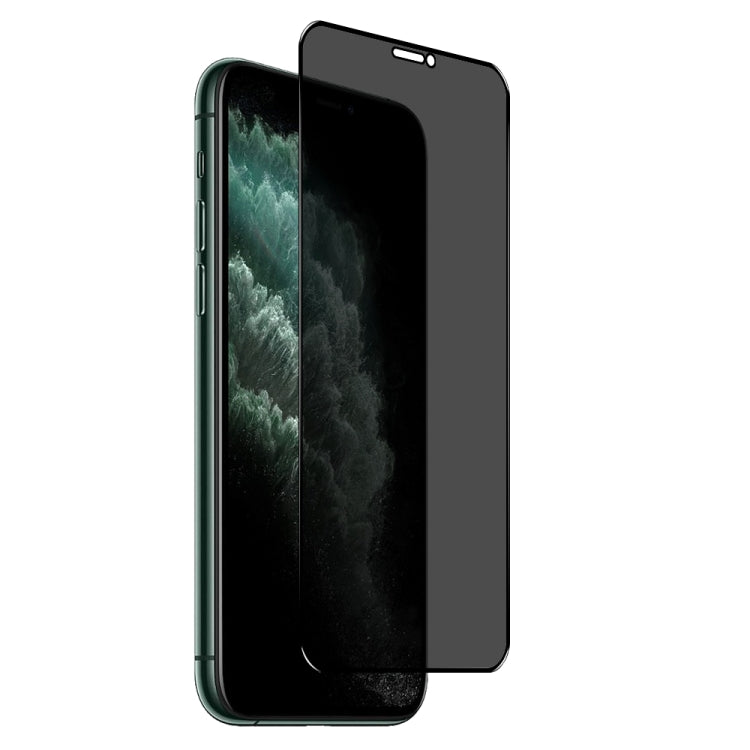 For iPhone 11 Pro / X / XS NORTHJO A++ 28 Degree Privacy Full Glue Silk Printing Tempered Glass Film - iPhone 11 Pro Tempered Glass by NORTHJO | Online Shopping UK | buy2fix
