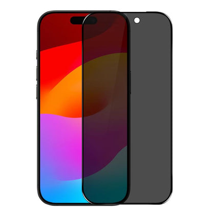 For iPhone 17 Pro Max NORTHJO A++ 28 Degree Privacy Full Glue Silk Printing Tempered Glass Film - iPhone 17 Pro Max Tempered Glass by NORTHJO | Online Shopping UK | buy2fix