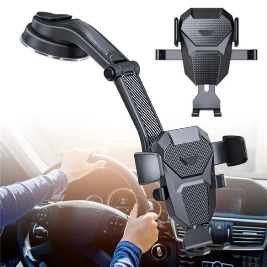 ES25 Nano Silicone Suction Cup Mount Car Dashboard / Windshield Phone Holder by buy2fix