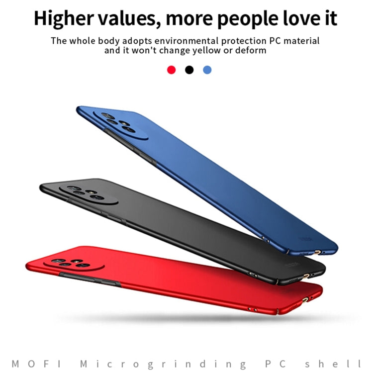 For Honor 200 Pro MOFI Frosted PC Ultra-thin Hard Phone Case(Red) - Honor Cases by MOFI | Online Shopping UK | buy2fix