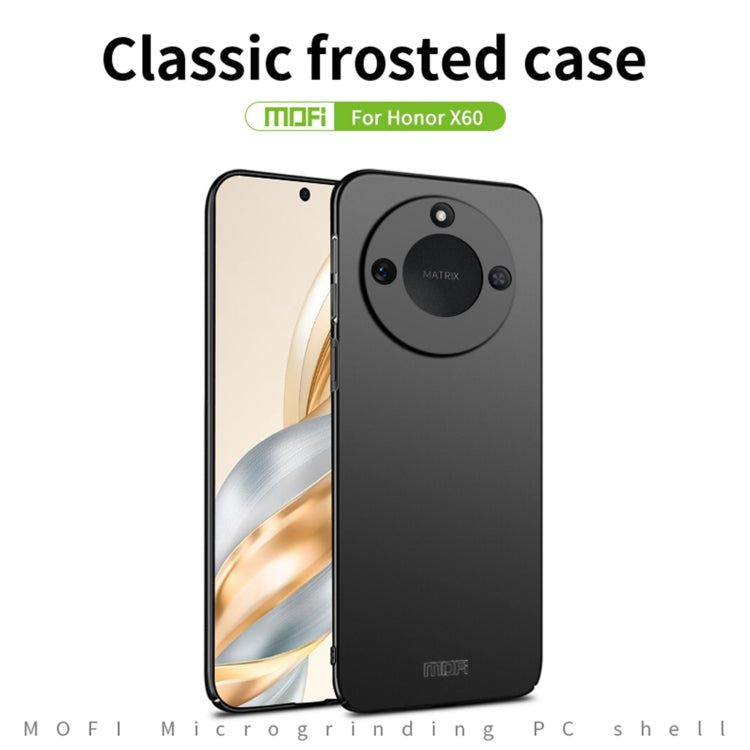 For Honor X60 MOFI Frosted PC Ultra-thin Hard Phone Case(Red) - Honor Cases by MOFI | Online Shopping UK | buy2fix