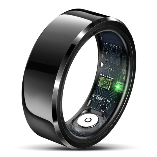 R6 SIZE 11 Smart Ring, Support Heart Rate / Blood Oxygen / Sleep Monitoring(Black) - Smart Rings / Smart Telephones by buy2fix | Online Shopping UK | buy2fix