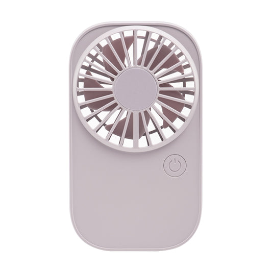 F11 Portable Rechargeable Hanging Neck Fan Cooling Handheld Fan 3 Speeds Desk Fan(Pink) - Electric Fans by buy2fix | Online Shopping UK | buy2fix
