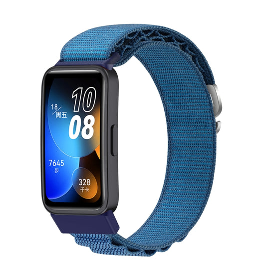 For Huawei Band 8 / 9 Loop Nylon Watch Band(Cape Blue) - Watch Bands by buy2fix | Online Shopping UK | buy2fix