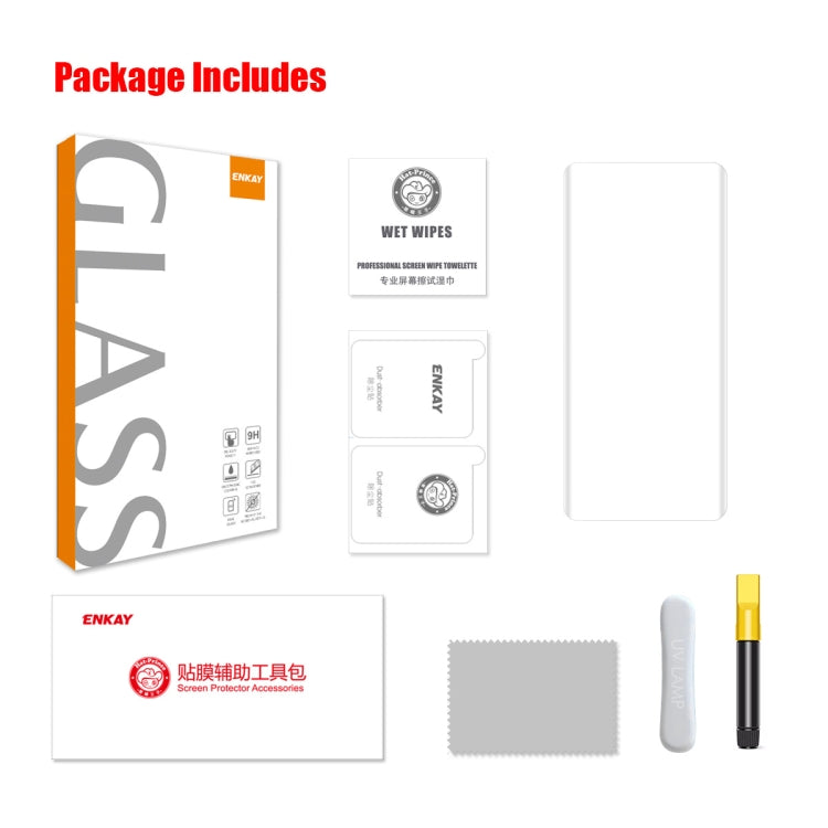 For OnePlus 11 ENKAY Hat-Prince UV Full Glue Tempered Glass Film by ENKAY