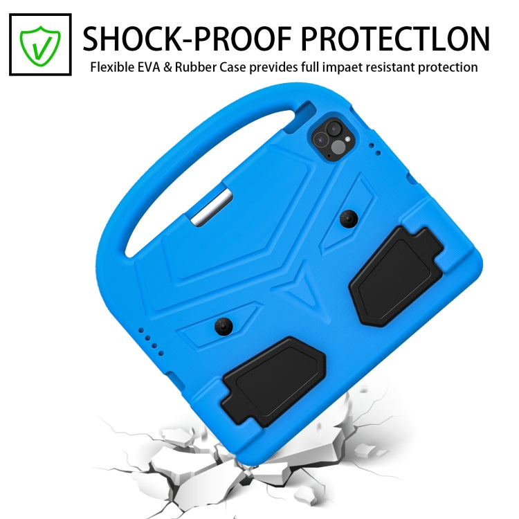 For iPad Air 11 2024 Sparrow Style Shockproof Kickstand EVA Tablet Case(Blue) - iPad Air 11 2024 Cases by buy2fix | Online Shopping UK | buy2fix