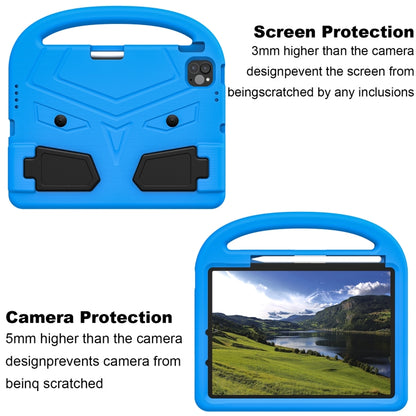 For iPad Pro 11 2024 Sparrow Style Shockproof Kickstand EVA Tablet Case(Blue) - iPad Pro 11 2024 Cases by buy2fix | Online Shopping UK | buy2fix