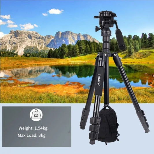 JMARY KT285+NB50 Camera Stand Extendable Height Aluminum Alloy Camera Holder Tripod by Jmary