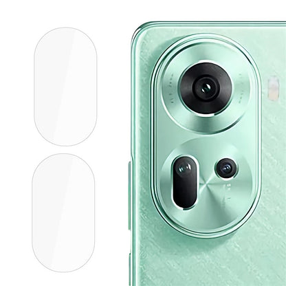 For OPPO Reno11 Global 2pcs ENKAY 9H Rear Camera Lens Tempered Glass Film(Transparent) - Reno11 Tempered Glass by ENKAY | Online Shopping UK | buy2fix