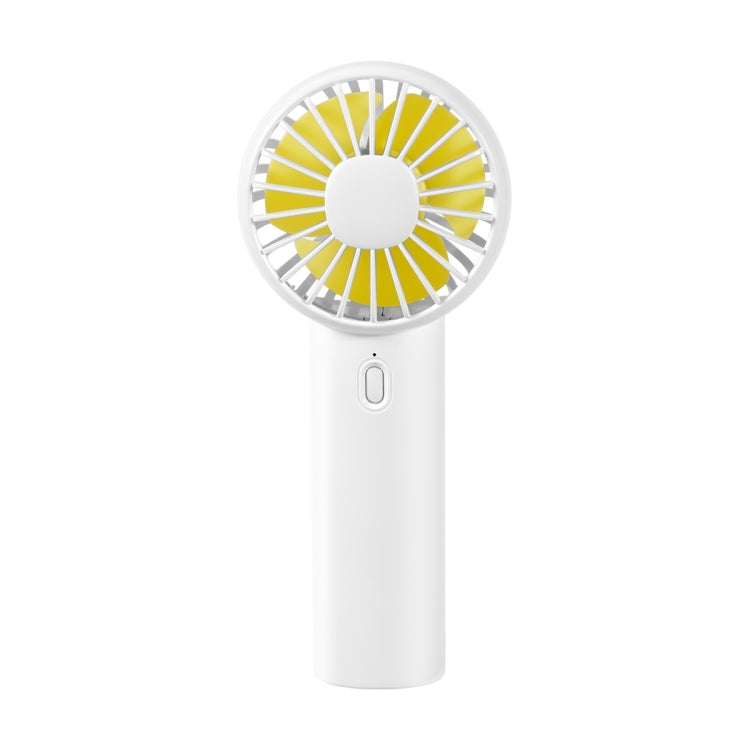 F10 3 Wind Speed Rechargeable Summer Cooling Fan Mini Handheld Fan Cooler(White) - Electric Fans by buy2fix | Online Shopping UK | buy2fix