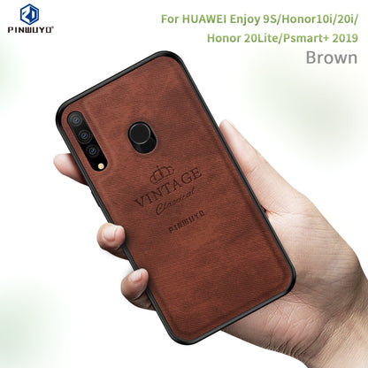 PINWUYO Shockproof Waterproof Full Coverage PC + TPU + Skin Protective Case for Huawei Enjoy 9S / Honor10i / Honor 20i / Honor20 Lite / P Smart+ 2019/ Maimang 8(Brown) - Honor Cases by PINWUYO | Online Shopping UK | buy2fix