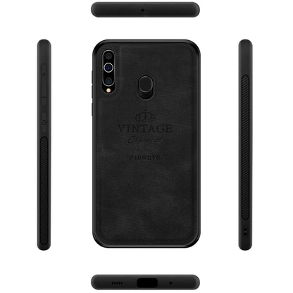 PINWUYO Shockproof Waterproof Full Coverage PC + TPU + Skin Protective Case for Galaxy A60(Black) - Galaxy Phone Cases by PINWUYO | Online Shopping UK | buy2fix