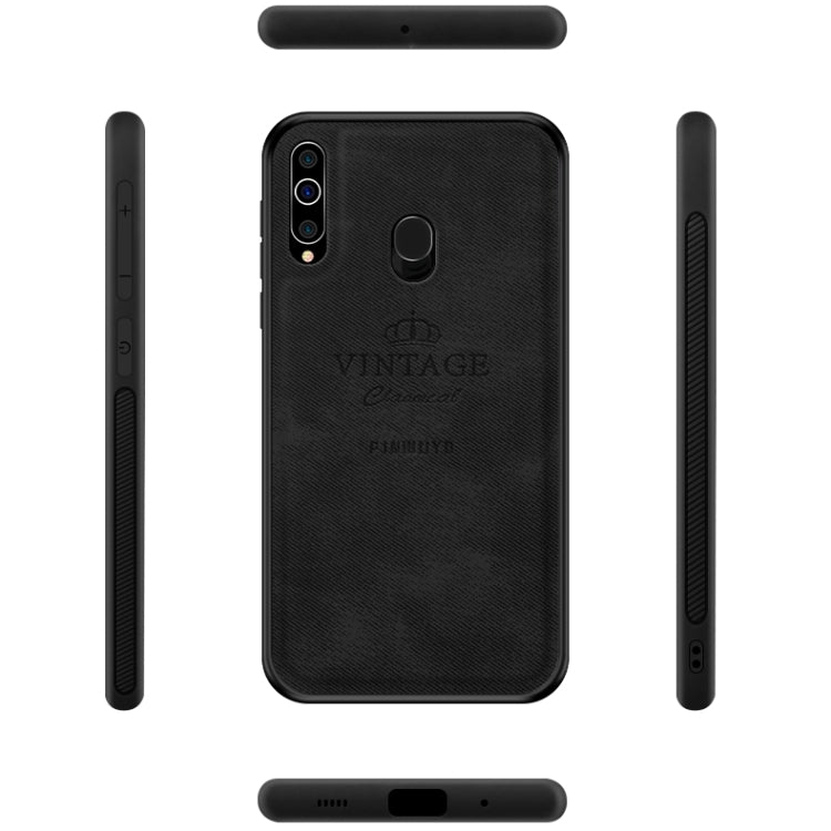 PINWUYO Shockproof Waterproof Full Coverage PC + TPU + Skin Protective Case for Galaxy A60(Brown) - Galaxy Phone Cases by PINWUYO | Online Shopping UK | buy2fix