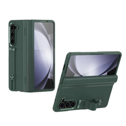 For Samsung Galaxy Z Fold6 5G All-inclusive Shockproof Phone Case with Holder(Green) - Galaxy Z Fold6 5G Cases by buy2fix | Online Shopping UK | buy2fix