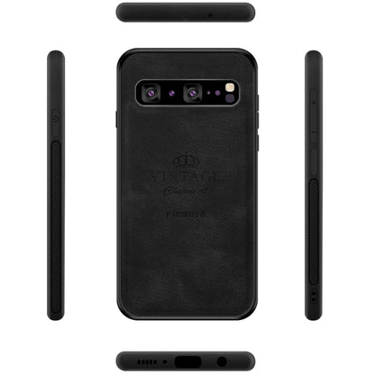 PINWUYO Shockproof Waterproof Full Coverage PC + TPU + Skin Protective Case for Galaxy S10 5G(Gray) - Galaxy Phone Cases by PINWUYO | Online Shopping UK | buy2fix