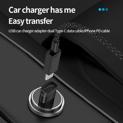 USB3.0 Male to USB-C / Type-C Female OTG Adapter 5Gbps Transmission(Silver) - OTG Adapter by buy2fix | Online Shopping UK | buy2fix