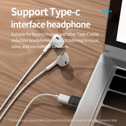 USB3.0 Male to USB-C / Type-C Female OTG Adapter 5Gbps Transmission(Black) - OTG Adapter by buy2fix | Online Shopping UK | buy2fix